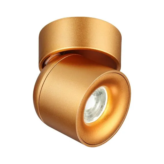NOVOTECH 358810 OVER NT21 218 матовое золото Светильник накладной светодиодный IP20 LED 10W 850Лм 4000K 220V GESSO, изображение 4