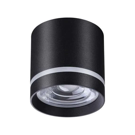 NOVOTECH 358491 OVER NT20 235 черный Светильник накладной IP20 LED 4000K 12W 220V ARUM