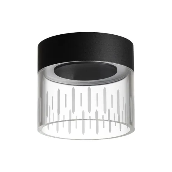 NOVOTECH 359002 OVER NT23 195 черный Светильник накладной светодиодный IP20 LED 4000K 10W 85-265V AURA