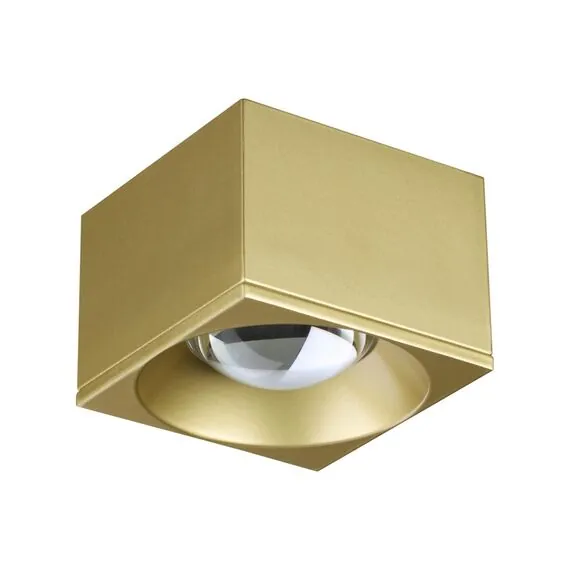 NOVOTECH 358670 OVER NT21 230 золото Светильник накладной светодиодный IP20 LED 4000К 12W 220V PATERA