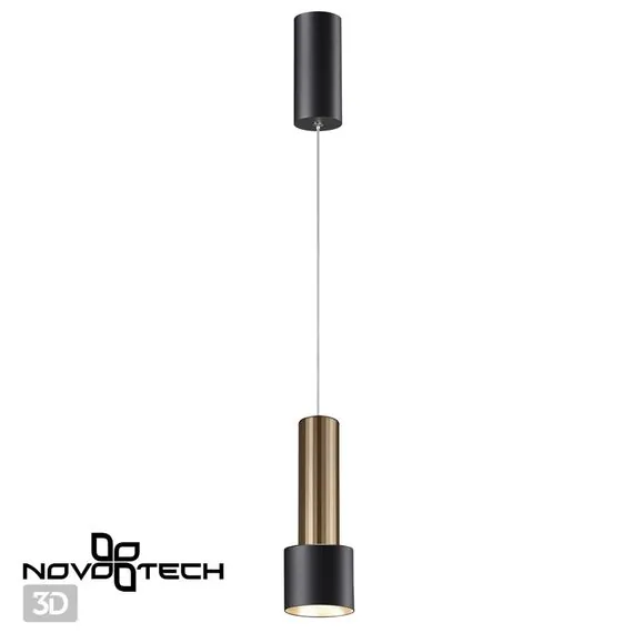 NOVOTECH 358982 OVER NT22 198 бронза светлая/черный Светильник светодиодный накладной, провод 2м IP20 LED 4000K 15W 220V ALBA, изображение 6