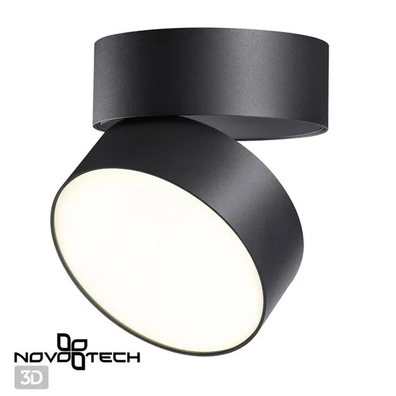 NOVOTECH 358750 OVER NT21 216 черный Светильник накладной светодиодный IP20 LED 24W 4000K 2100Лм 100-265V PROMETA, изображение 6