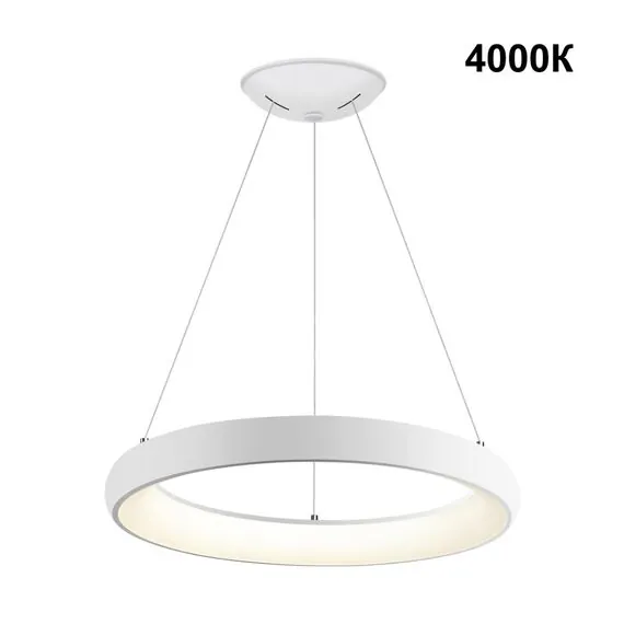 NOVOTECH 359032 OVER NT23 166 белый Светильник подвесной диммируемый, в комплекте пульт ДУ (2.4G) IP20 LED 3000К~6000К 60W 85-265V FOLD, изображение 5