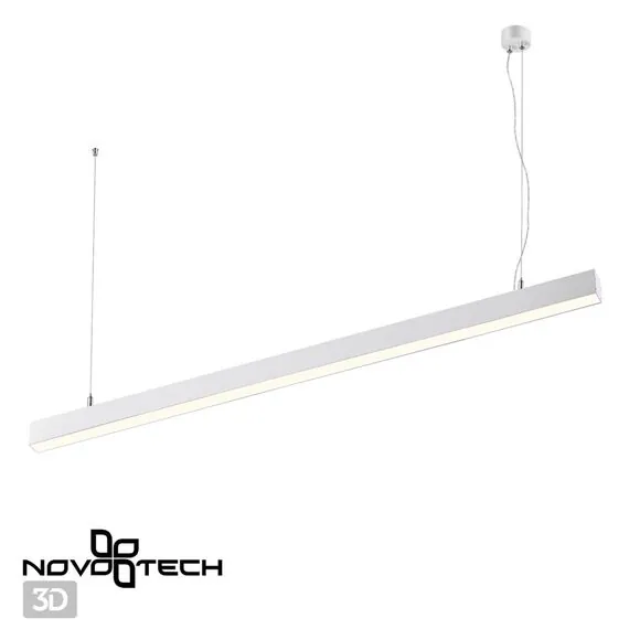NOVOTECH 358865 OVER NT22 208 белый Светильник накладной/подвесной светодиодный (длина подвесов 1,2м) IP20 LED 4000K 40W 220V ITER, изображение 4
