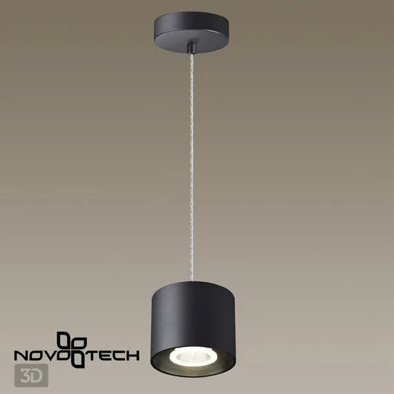 NOVOTECH 358794 OVER NT21 217 черный Светильник накладной светодиодный, длина провода 2м IP20 LED 15W 4000K 1600Лм 110-265V BIND, изображение 6
