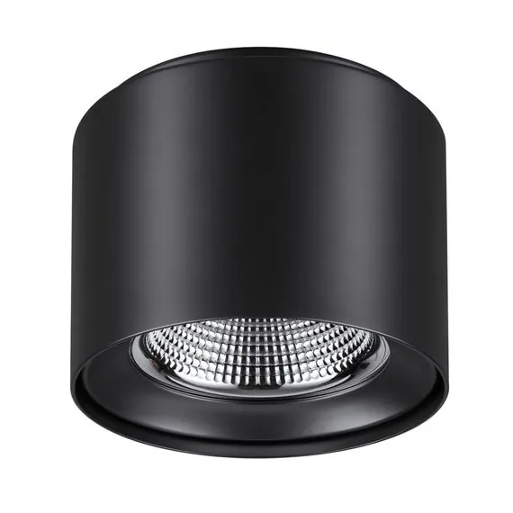 NOVOTECH 358475 OVER NT21 237 черный Светильник накладной IP20 LED 4000K 20W 200-260V RECTE