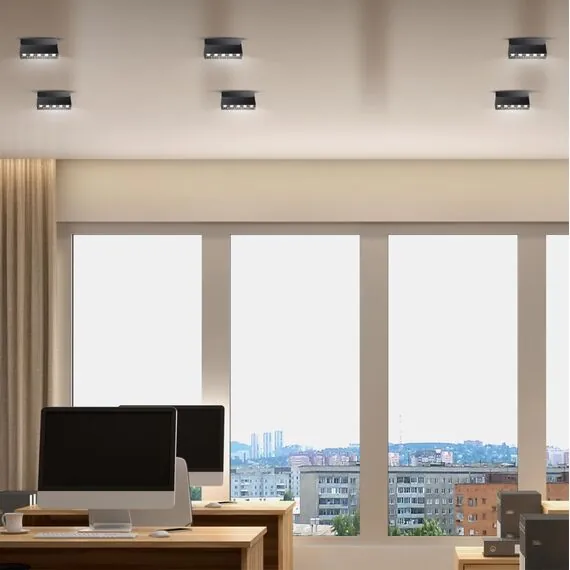 NOVOTECH 358323 OVER NT19 225 черный Светильник накладной IP33 LED 4000К 13W 110-265V EOS, изображение 3