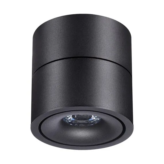 NOVOTECH 358773 OVER NT21 221 черный Светильник накладной светодиодный IP20 LED 15W 4000K 1300Лм 100-265V GRODA, изображение 6