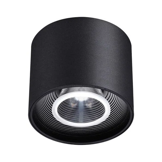 NOVOTECH 358792 OVER NT21 217 черный Светильник накладной светодиодный IP20 LED 15W 4000K 1600Лм 110-265V BIND