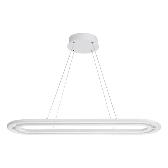 NOVOTECH 359172 OVER NT23 159 белый Светильник подвесной диммируемый, в комплекте пульт ДУ IP20 LED 4000К 116W 220V ONDO, изображение 7