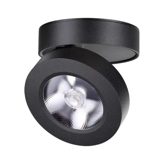 NOVOTECH 357985 OVER NT19 223 черный Накладной светильник IP20 LED 3000К 12W 220V GRODA