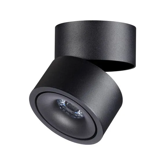 NOVOTECH 358773 OVER NT21 221 черный Светильник накладной светодиодный IP20 LED 15W 4000K 1300Лм 100-265V GRODA