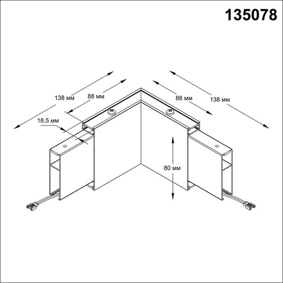 NOVOTECH 135078 OVER NT19 212 белый Светильник без драйвера арт.358161 IP20 LED 4000K 3W 220-240V ITER, изображение 2