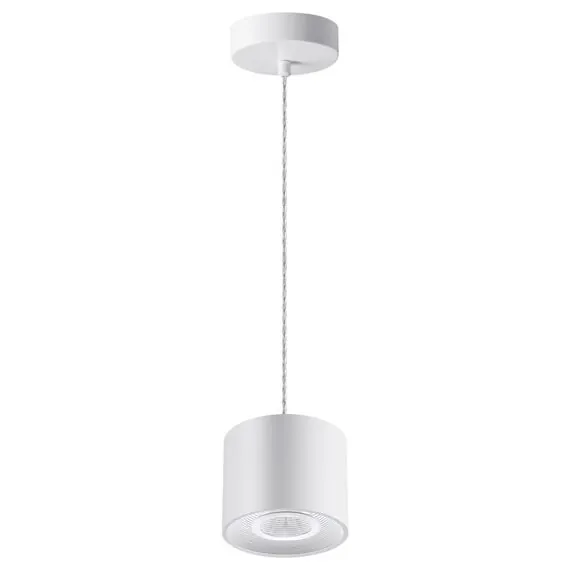 NOVOTECH 358793 OVER NT21 217 белый Светильник накладной светодиодный, длина провода 2м IP20 LED 15W 4000K 1600Лм 110-265V BIND