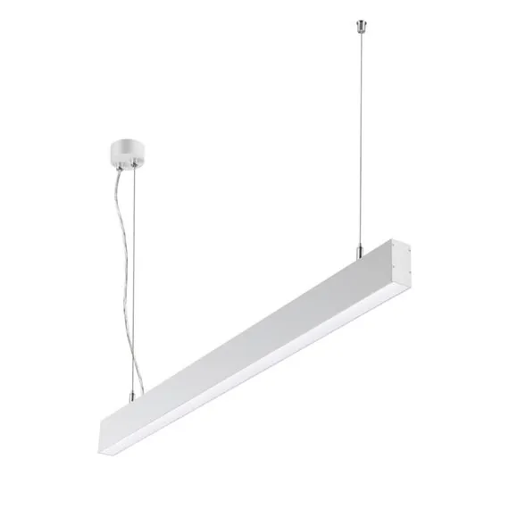 NOVOTECH 358879 OVER NT22 211 белый Светильник подвесной светодиодный (длина подвесов 1,2м) IP20 LED 4000K 30W вниз + 12W вверх 220V ITER
