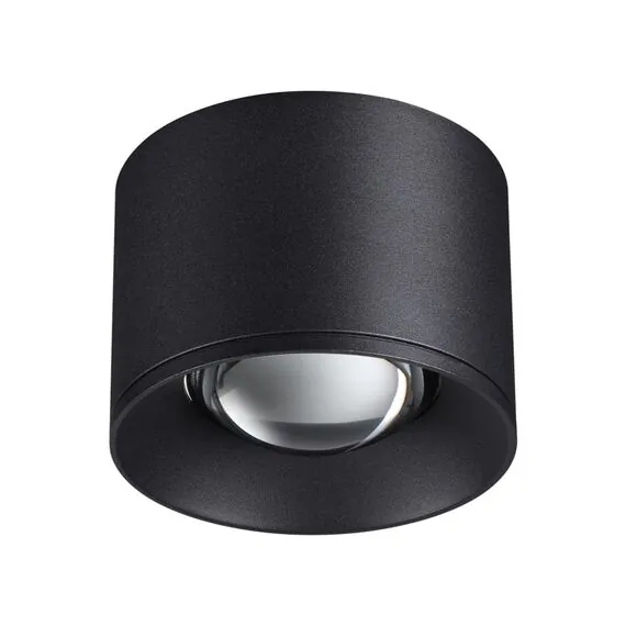 NOVOTECH 358652 OVER NT21 230 черный Светильник накладной светодиодный IP20 LED 4000К 12W 220V PATERA