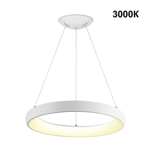 NOVOTECH 359032 OVER NT23 166 белый Светильник подвесной диммируемый, в комплекте пульт ДУ (2.4G) IP20 LED 3000К~6000К 60W 85-265V FOLD, изображение 6