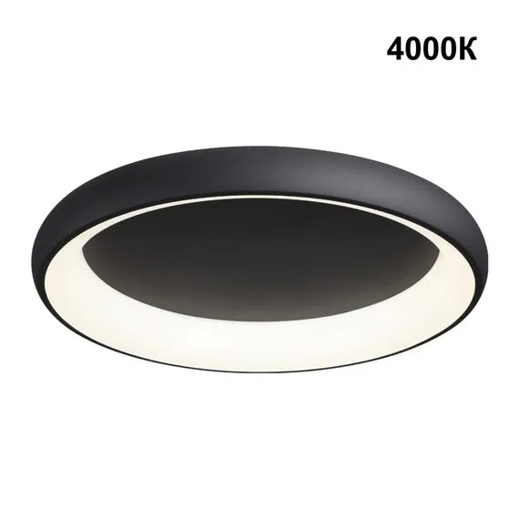 NOVOTECH 359025 OVER NT23 167 черный Светильник накладной диммируемый, в комплекте пульт ДУ (2.4G) IP20 LED 3000К~6000К 60W 85-265V FOLD, изображение 5