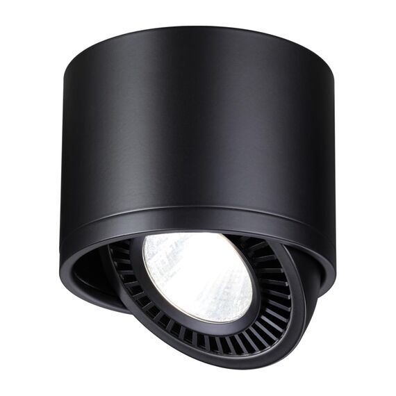NOVOTECH 358814 OVER NT21 219 черный Светильник накладной светодиодный IP20 LED 18W 1600Лм 4000K 220V GESSO, изображение 4