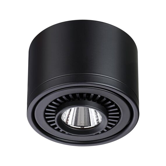 NOVOTECH 358812 OVER NT21 219 черный Светильник накладной светодиодный IP20 LED 9W 770Лм 4000K 220V GESSO, изображение 8