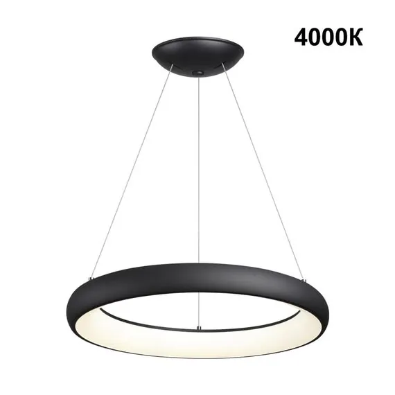 NOVOTECH 359024 OVER NT23 166 черный Светильник подвесной диммируемый, в комплекте пульт ДУ (2.4G) IP20 LED 3000К~6000К 60W 85-265V FOLD, изображение 5