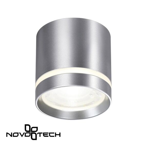 NOVOTECH 358493 OVER NT20 235 серебро Светильник накладной IP20 LED 4000K 12W 220V ARUM, изображение 4