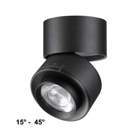 NOVOTECH 358946 OVER NT22 200 черный Светильник накладной светодиодный IP20 LED 4000К 18W 220V EDDY