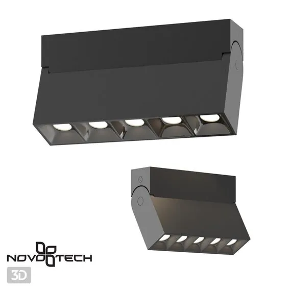 NOVOTECH 358322 OVER NT19 225 черный Светильник накладной IP33 LED 4000К 25W 110-265V EOS, изображение 4