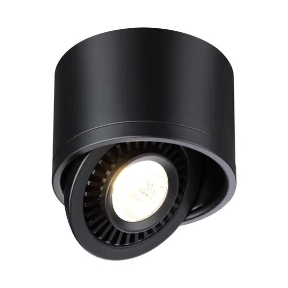 NOVOTECH 358812 OVER NT21 219 черный Светильник накладной светодиодный IP20 LED 9W 770Лм 4000K 220V GESSO, изображение 4