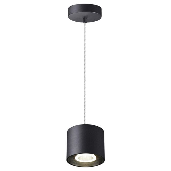 NOVOTECH 358794 OVER NT21 217 черный Светильник накладной светодиодный, длина провода 2м IP20 LED 15W 4000K 1600Лм 110-265V BIND, изображение 4