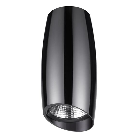 NOVOTECH 358366 OVER NT20 200 жемчужный чёрный Накладной светильник IP20 LED 4000K 10W 100-265V MANGO