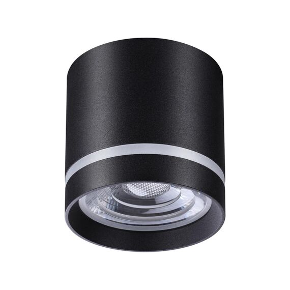 NOVOTECH 358491 OVER NT20 235 черный Светильник накладной IP20 LED 4000K 12W 220V ARUM