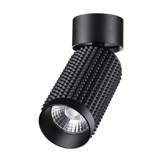 NOVOTECH 358507 OVER NT21 229 черный Светильник накладной светодиодный IP20 LED 4000K 12W 220V MAIS LED