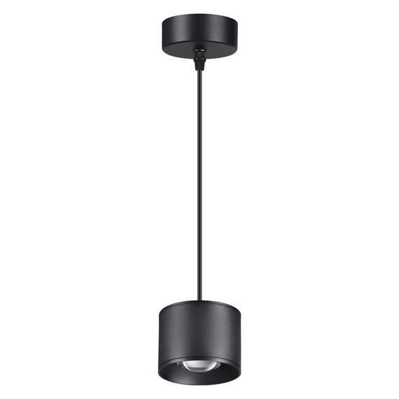 NOVOTECH 358656 OVER NT21 231 черный Светильник накладной светодиодный, провод 2м IP20 LED 4000К 12W 220V PATERA