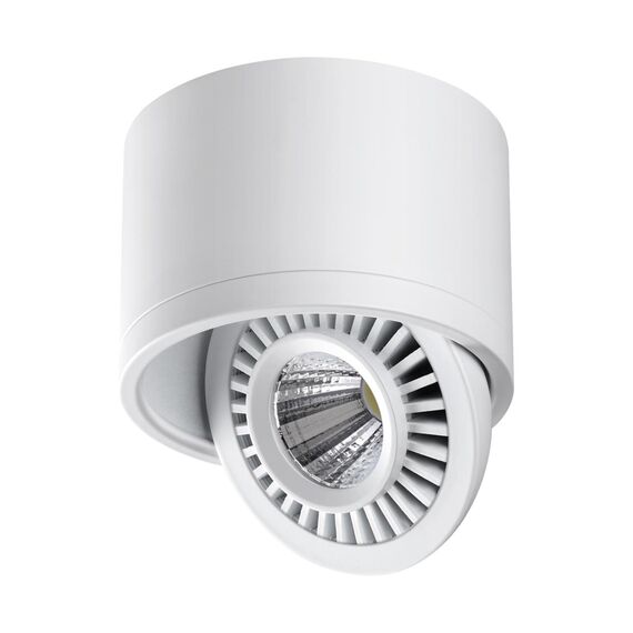 NOVOTECH 358811 OVER NT21 219 белый Светильник накладной светодиодный IP20 LED 9W 770Лм 4000K 220V GESSO