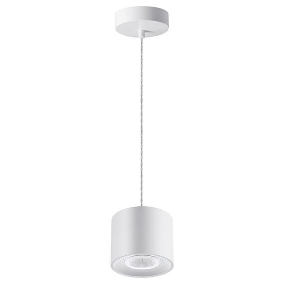 NOVOTECH 358793 OVER NT21 217 белый Светильник накладной светодиодный, длина провода 2м IP20 LED 15W 4000K 1600Лм 110-265V BIND