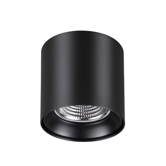 NOVOTECH 358473 OVER NT21 237 черный Светильник накладной IP20 LED 4000K 10W 200-260V RECTE