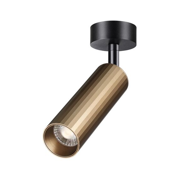 NOVOTECH 358987 OVER NT22 198 бронза светлая/черный Светильник светодиодный накладной IP20 LED 4000K 15W 220V ALBA