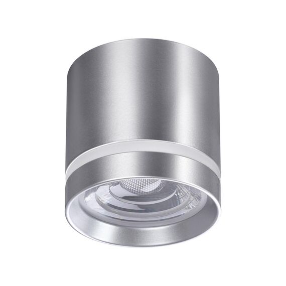 NOVOTECH 358493 OVER NT20 235 серебро Светильник накладной IP20 LED 4000K 12W 220V ARUM