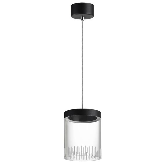 NOVOTECH 359008 OVER NT23 197 черный Светильник накладной светодиодный IP20 LED 4000K 18W 85-265V AURA