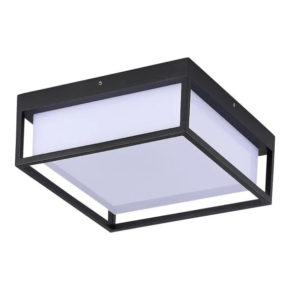 ST LUCE SL9517.402.01 Светильник уличный потолочный ST-Luce черный/белый LED 1*20W 3000K/4000K/5000K, изображение 2