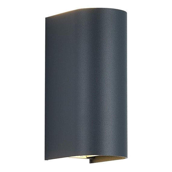 ST LUCE SL9516.701.01 Светильник уличный настенный ST-Luce серый/серый LED 1*10W 3000K/4000K/6500K