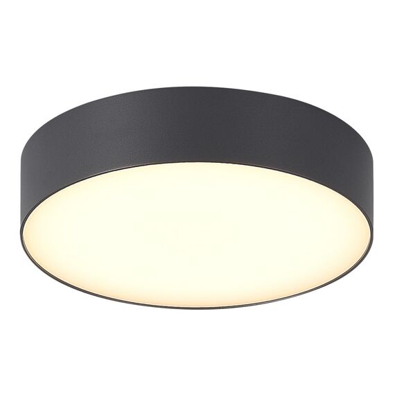 ST LUCE SL9518.702.01 Светильник уличный потолочный ST-Luce серый/белый LED 1*20W 3000K/4000K/5000K