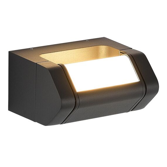 ST LUCE SL9540.701.01 Светильник настенный ST-Luce темно-серый/белый LED 1*8W 3000K, изображение 3
