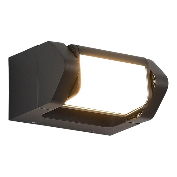 ST LUCE SL9540.701.01 Светильник настенный ST-Luce темно-серый/белый LED 1*8W 3000K, изображение 4