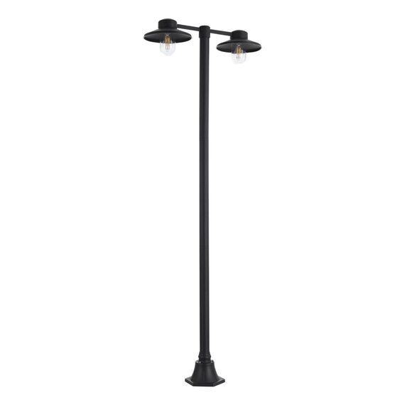 ST LUCE SL9542.705.02 Светильник напольный ST-Luce темно-серый/прозрачный E27 2*60W, изображение 2