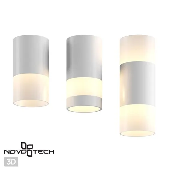 NOVOTECH 370679 OVER NT19 255 белый Светильник накладной IP20 GU10 9W 220-240V ELINA, изображение 4