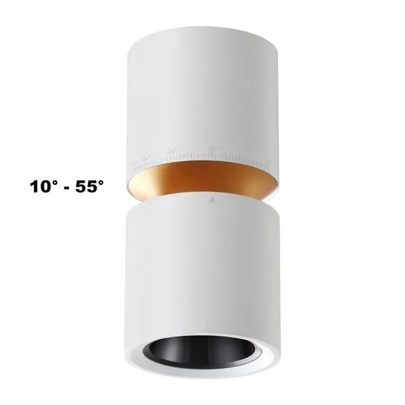 NOVOTECH 359337 OVER NT24 000 белый Светильник накладной светодиодный IP20 LED 10W/3W 3000K 1090Лм 170-265V ARISTO