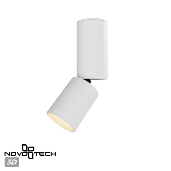 NOVOTECH 359314 OVER NT24 000 белый Светильник накладной светодиодный IP20 LED 5W 85-265V 3000K 600Лм TUBO, изображение 5