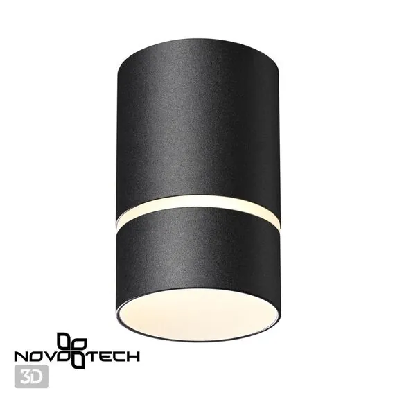 NOVOTECH 370731 OVER NT21 256 черный Светильник накладной IP20 GU10 9W 235V ELINA, изображение 4